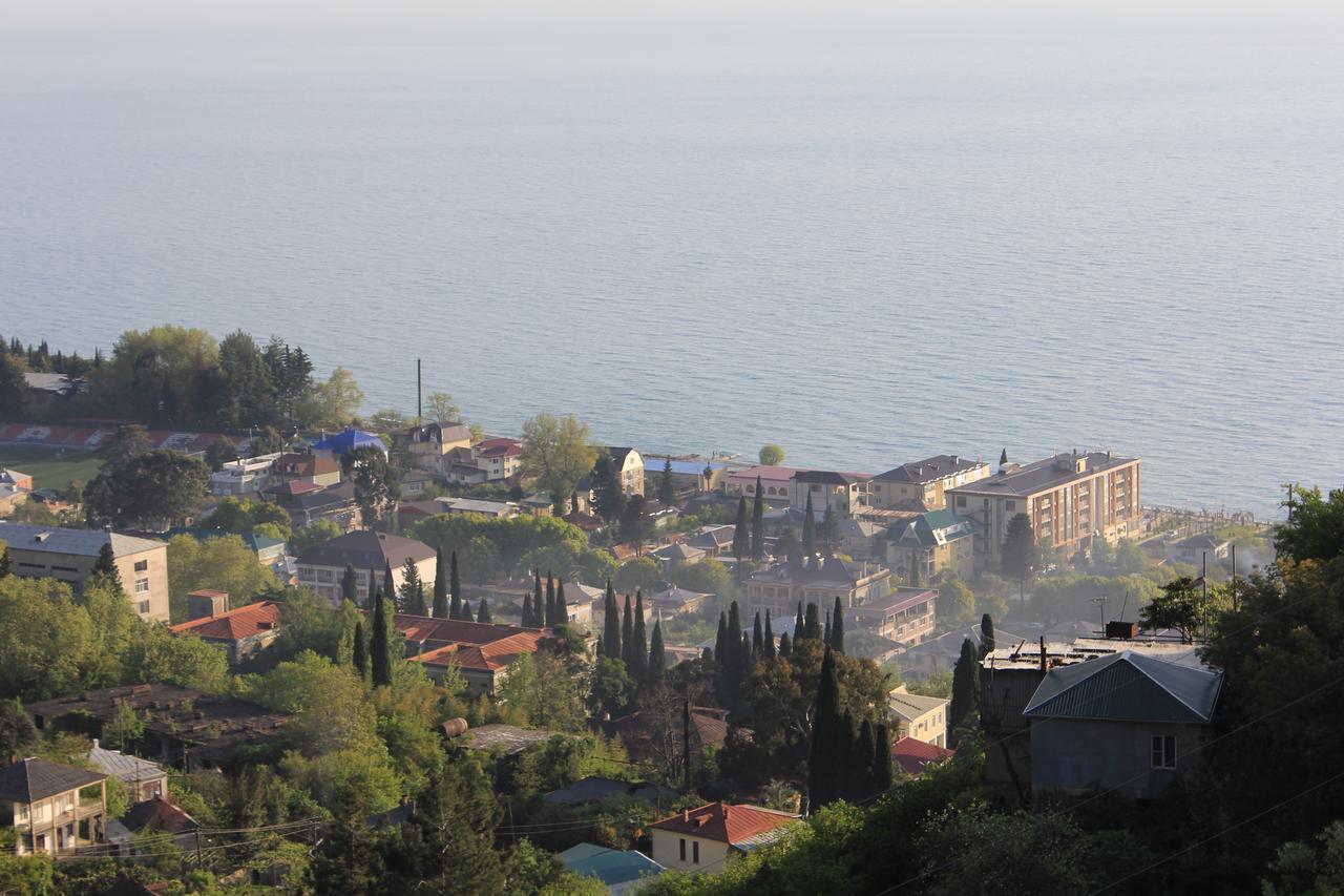 Guest House Zvanba Gagra Esterno foto